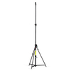 Wind-Up Lampenstativ, schwarz-zink, 3 Segmente