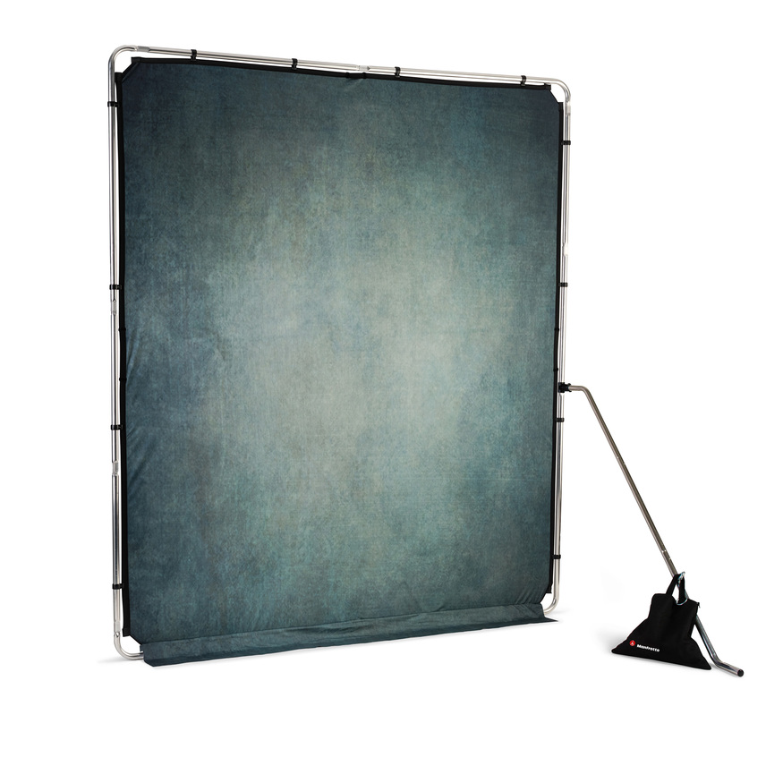 EzyFrame Vintage Hintergrund, 2 x 2,3 m, Sage