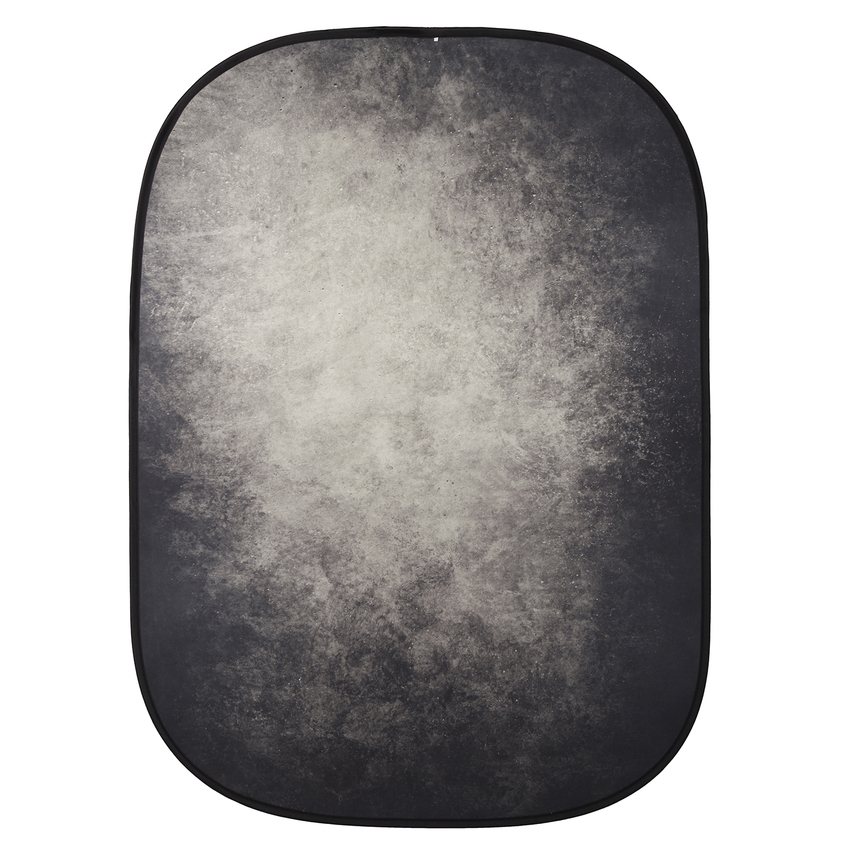 Urban Hintergrund faltbar (1,5 x 2,1m)  Rauch/Beton