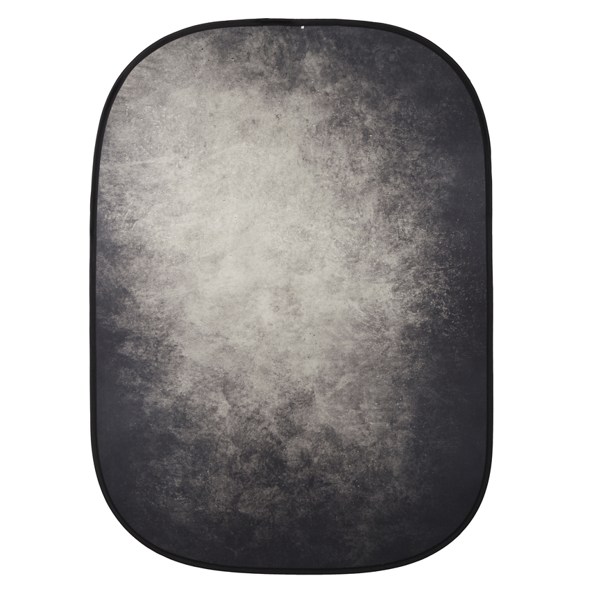 Urban Hintergrund faltbar (1,5 x 2,1m)  Rauch/Beton