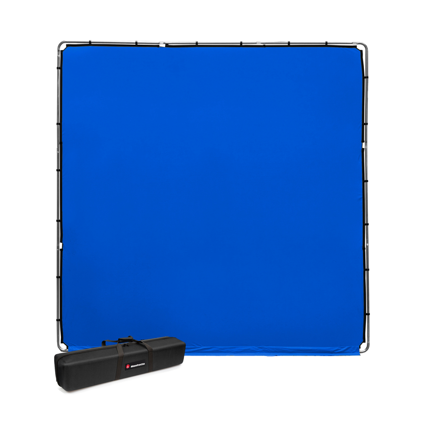 StudioLink Chroma Key Bluescreen-Hintergrund-Kit 3 x 3 m²