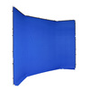 Bespannung für Manfrotto Chroma Key FX 4 x 2,9 m, Blau
