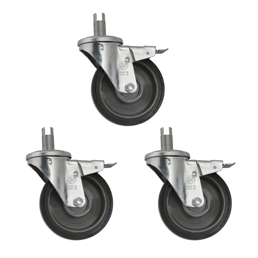 Avenger Hard Wheels 3er Set für Strato Safe Crank-Up Stands 
