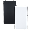 SkyLite Rapid Stoffbezug medium 1,1x2m schwarz/weiß