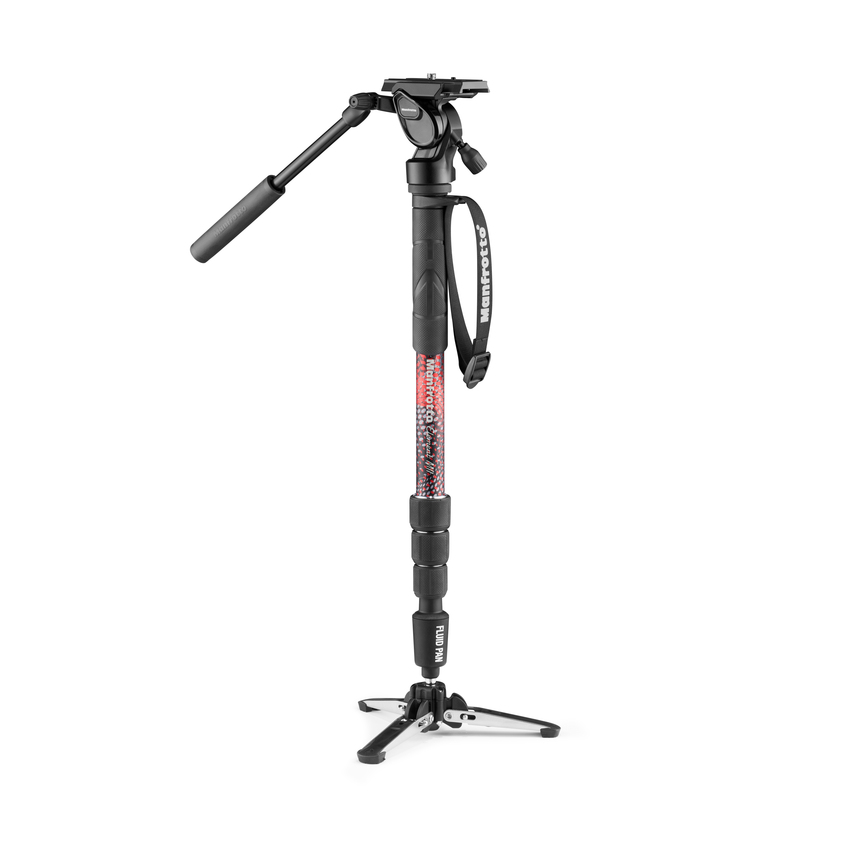 Element MII Video-Einbeinstativ Aluminium Kit mit Fluidkopf