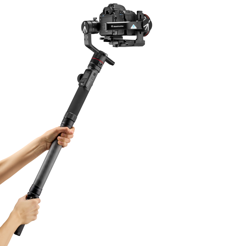 Ausziehgriff aus Carbonfaser für Manfrotto Gimbals