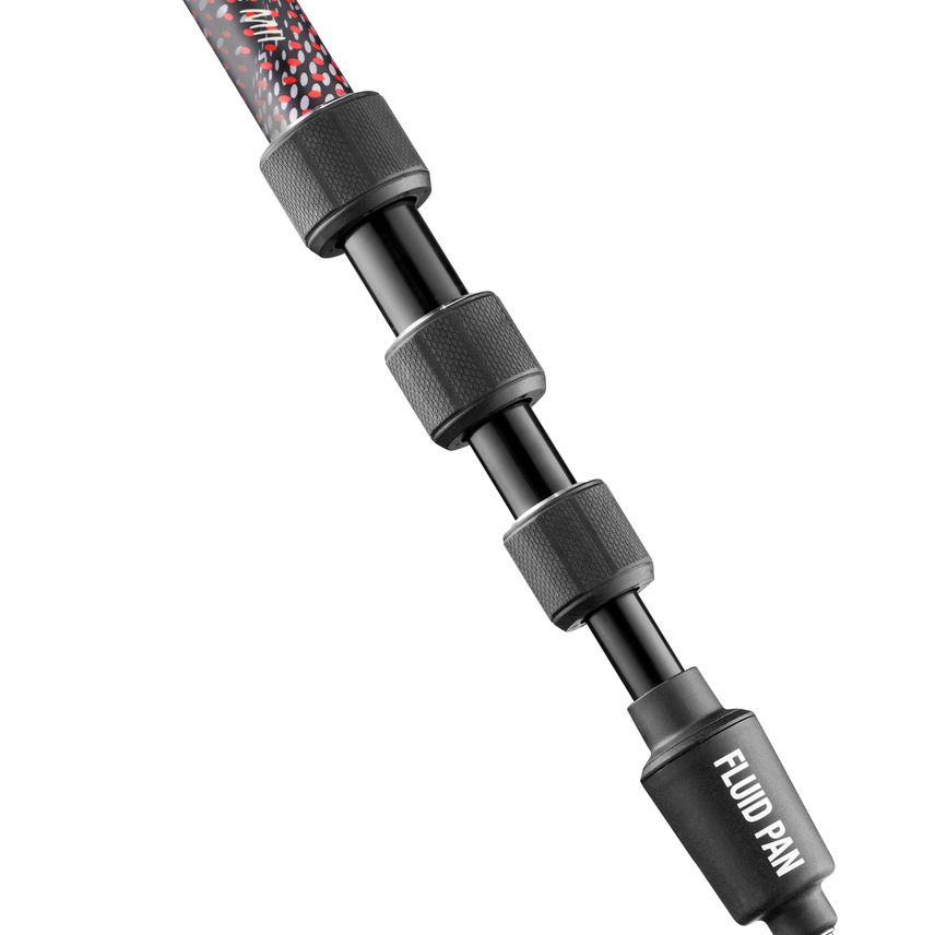 Element MII Video-Einbeinstativ Aluminium Kit mit Fluidkopf