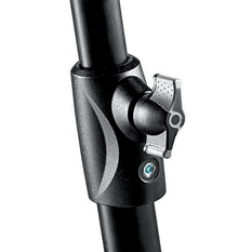 Master Alu Lampenstativ 3er-Set, schwarz mit Luftfederung