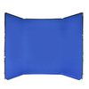 Hintergrund-Kit Manfrotto Chroma Key FX 4 x 2,9 m, Blau