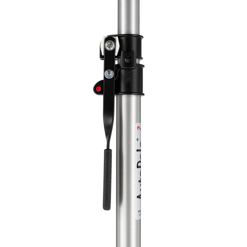 Autopole, silber, 210 bis 370cm