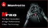 MPRO Carbon Videostativ mit 75mm Halbschale, 4 Segmente