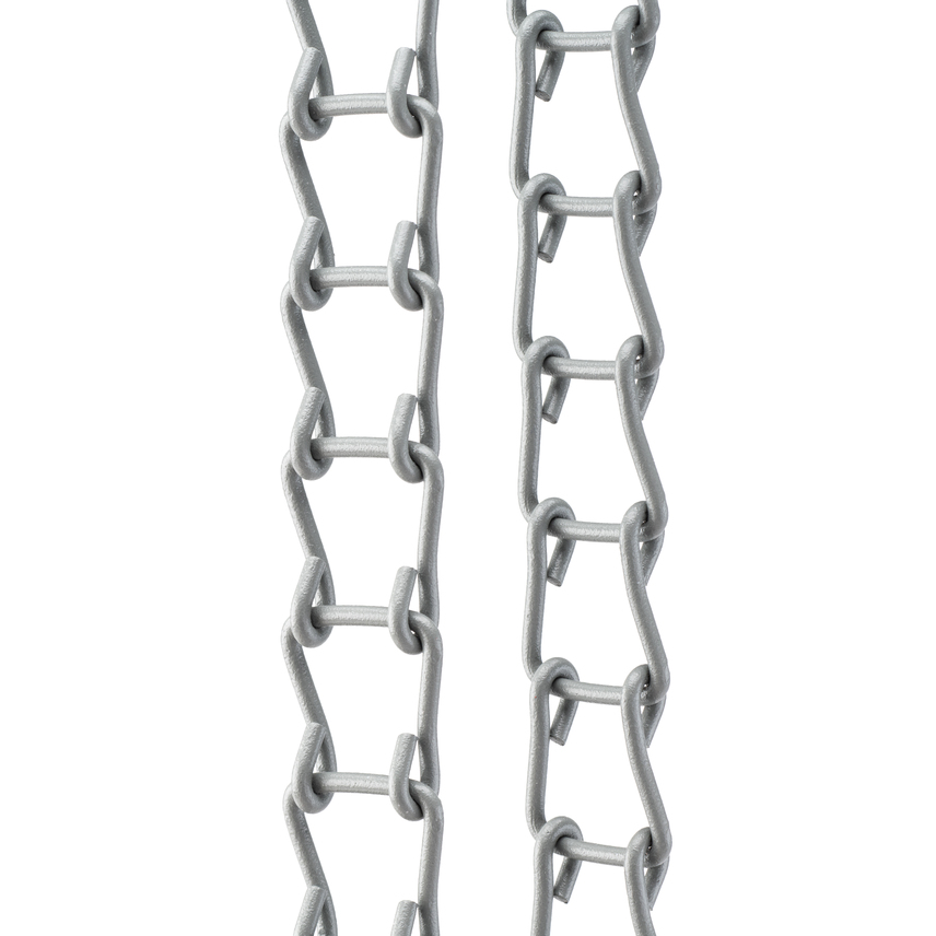 Expan-Metallkette 3,5 m Grau