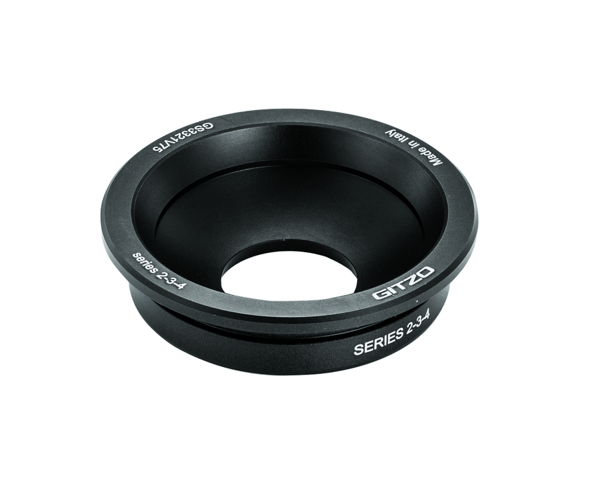 Gitzo 75mm Halbschale Videoadapter Systematic, Serie 2-4