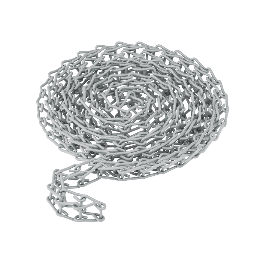 Expan-Metallkette 3,5 m Grau