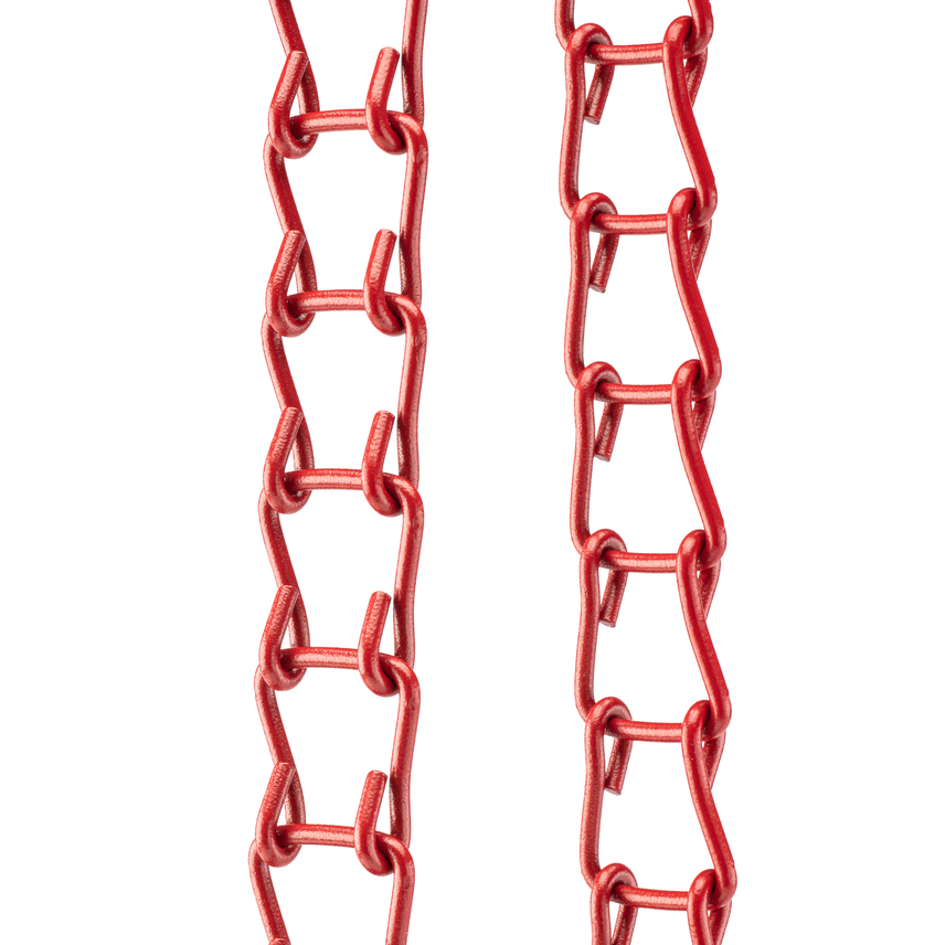Expan-Metallkette 3,5 m Rot