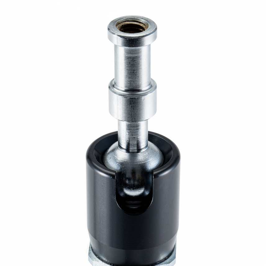 Avenger Friktionsarm mit T-Knopf Schwarz, Dual 16mm Spigots