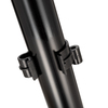 Wandgalgen Schwarz 1,2-2,1 m