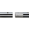 Stativ mit Rollen und Gleitträger, silber
