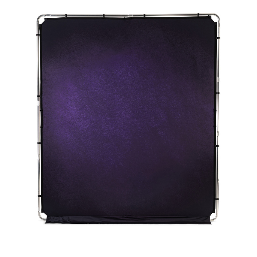 EzyFrame Vintage Hintergrund, 2 x 2,3 m, Aubergine