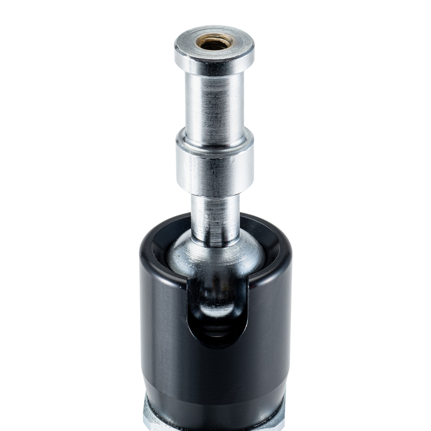 Avenger Friktionsarm mit T-Knopf Schwarz, Dual 16mm Spigots