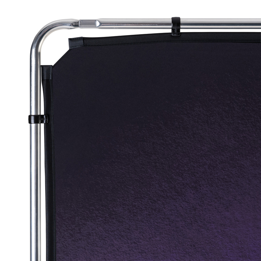 EzyFrame Vintage Hintergrund, 2 x 2,3 m, Aubergine