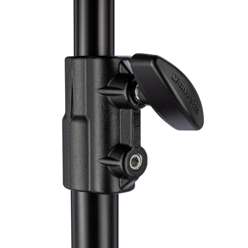 Stativ-Verlängerung Aluminium 3tlg., schwarz