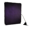 EzyFrame Vintage Hintergrund, 2 x 2,3 m, Aubergine