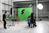 Hintergrund-Kit Manfrotto Chroma Key FX 4 x 2,9 m, Blau