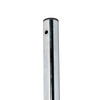 Stativ mit Rollen und Gleitträger, silber