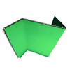 Hintergrund-Kit Manfrotto Chroma Key FX 4 x 2,9 m, Grün