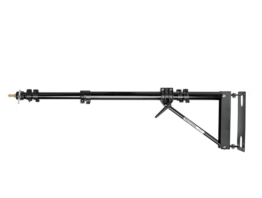 Wandgalgen Schwarz 0,7-1,2 m
