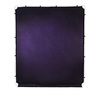 EzyFrame Vintage Hintergrundbespannung, 2 x 2,3 m, Aubergine