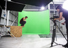 Hintergrund-Kit Manfrotto Chroma Key FX 4 x 2,9 m, Blau
