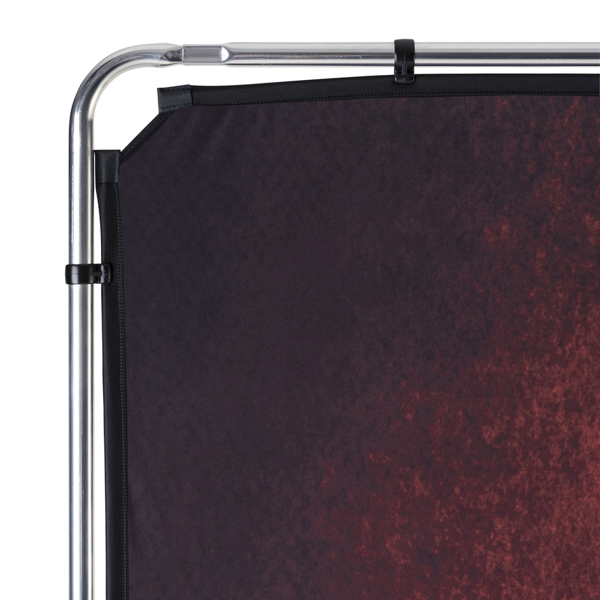 EzyFrame Vintage Hintergrund, 2 x 2,3 m, Crimson