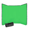 Hintergrund-Kit Manfrotto Chroma Key FX 4 x 2,9 m, Grün