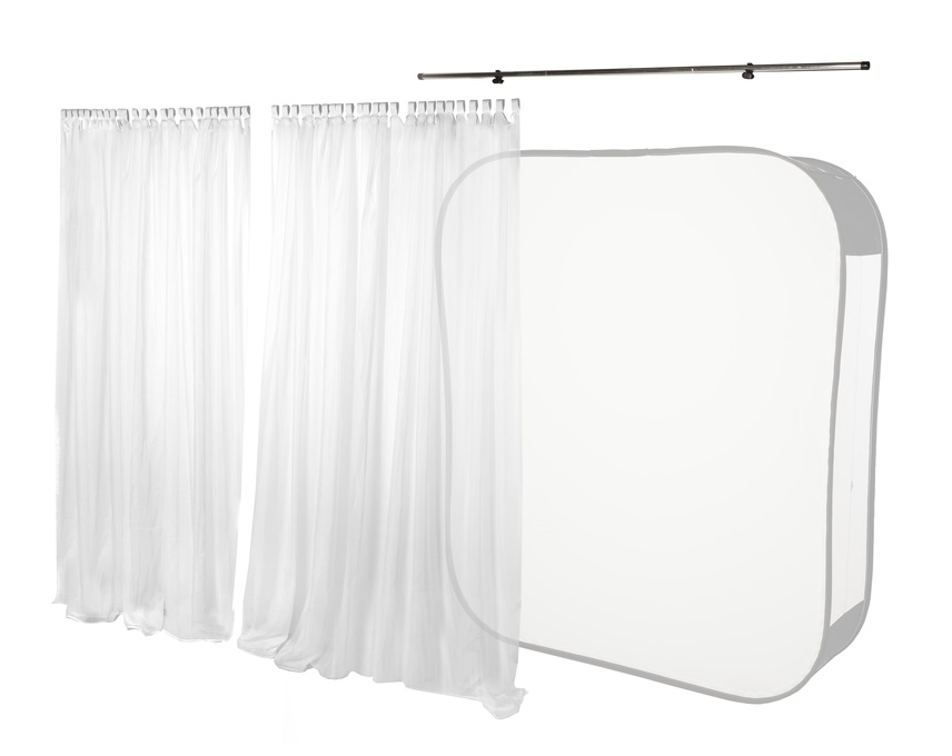 HiLite 1,8 x 2,15m Voile Vorhang
