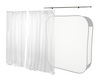 HiLite 1,8 x 2,15m Voile Vorhang