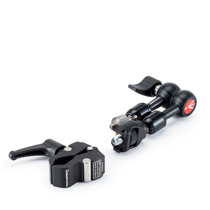 Foto-Arm mit variabler Friktion und Verdrehschutz-Adapter