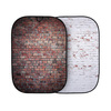 Urban Collapsible 1,5x2,1m Clasc Red/Distressed White Brick