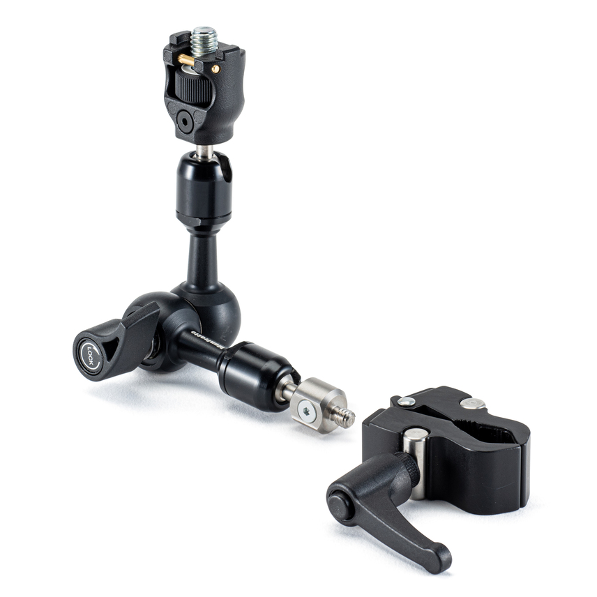Foto-Arm mit variabler Friktion und Verdrehschutz-Adapter
