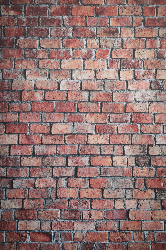 Urban Collapsible 1,5x2,1m Clasc Red/Distressed White Brick