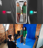EzyFrame Hintergrund 2 m x 2,3 m Chromakey Blau