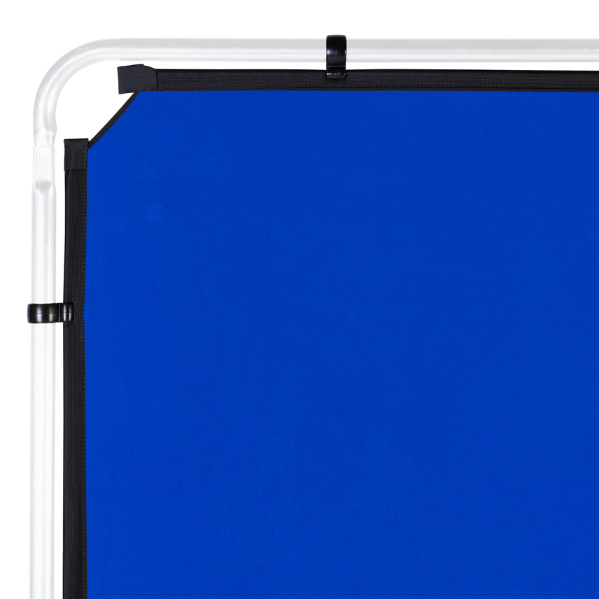 EzyFrame Hintergrund Cover 2 m x 2,3 m Chromakey Blau