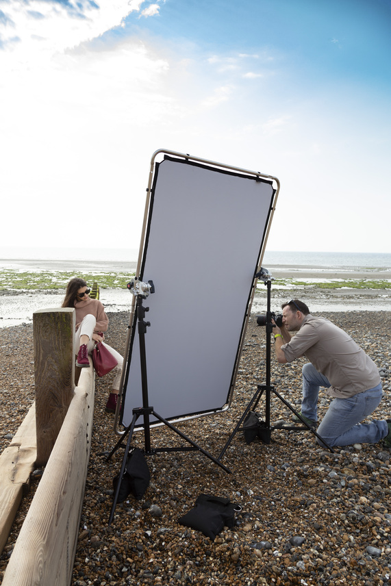 Pro Scrim All-in-One-Kit Medium (1,1 x 2 m)