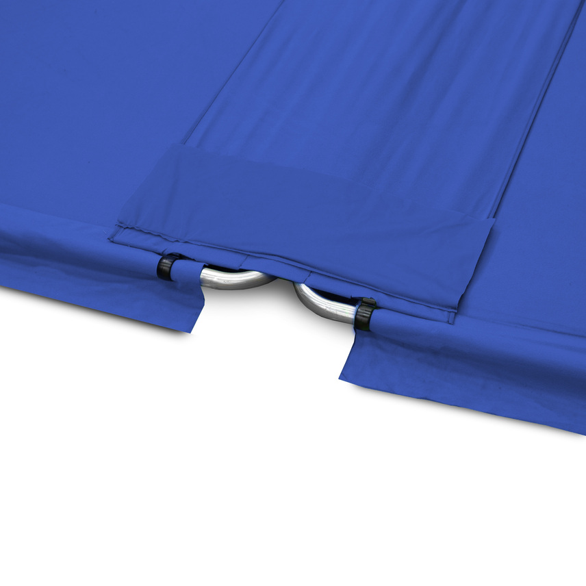 Verbindungs-Kit für Panoramic Hintergrund, 2,3 m, Bluescreen