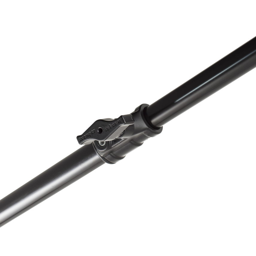 Avenger Mini Boom, Chromstahl Schwarz eingebauter Griffkopf