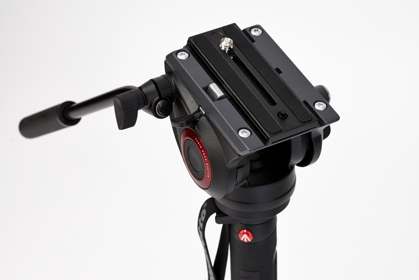 XPRO Video-Einbeinstativ Aluminium mit Kopf, 4 Segmente