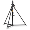 Super Wind-Up Lampenstativ, schwarz