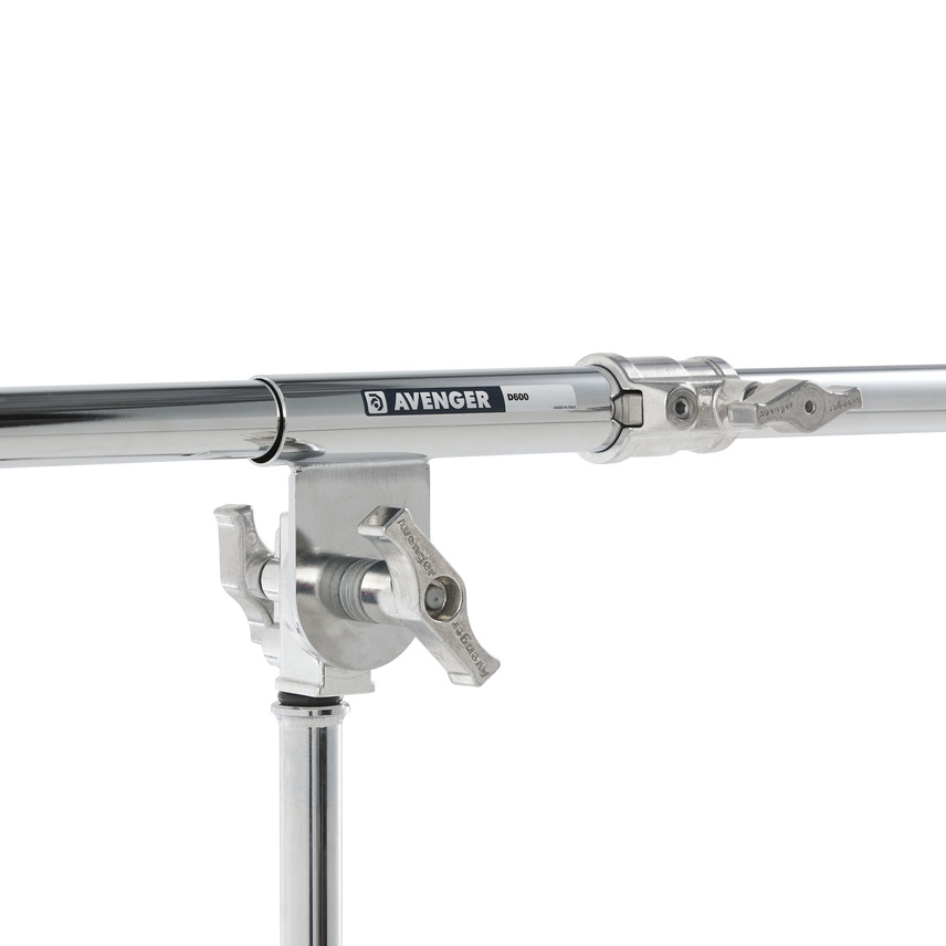Avenger Mini Boom, Chromstahl Silber, eingebauter Griffkopf