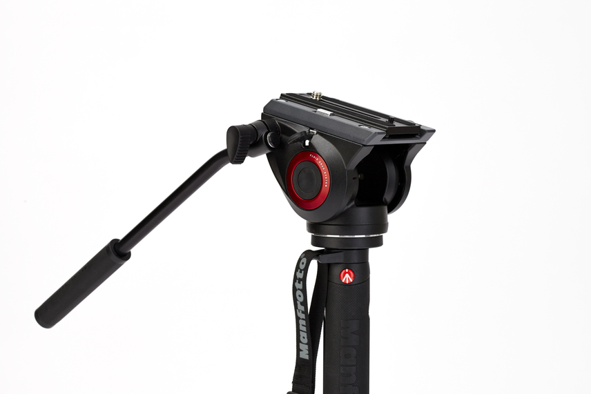 XPRO Video-Einbeinstativ Aluminium mit Kopf, 4 Segmente